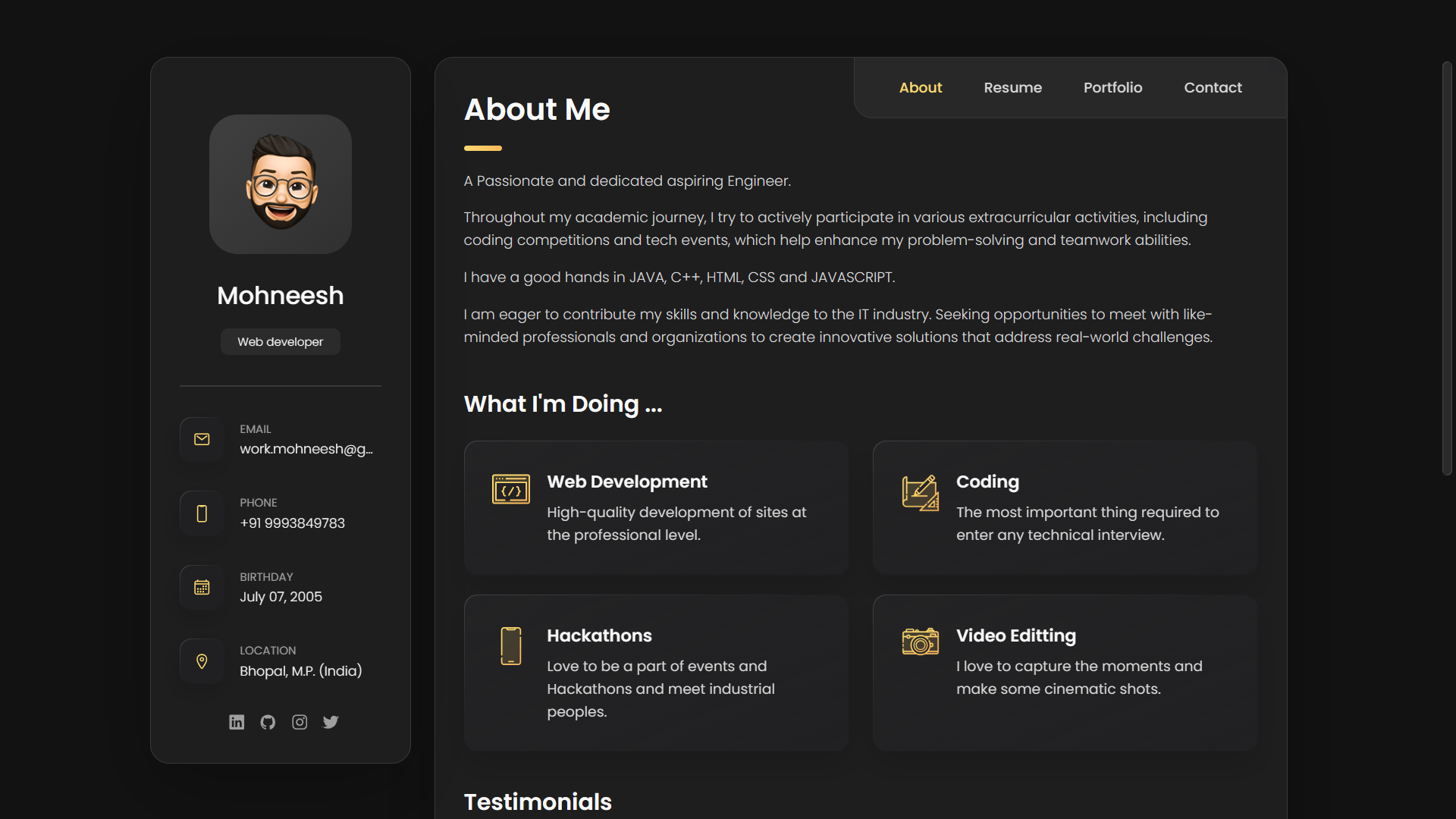 portfolio