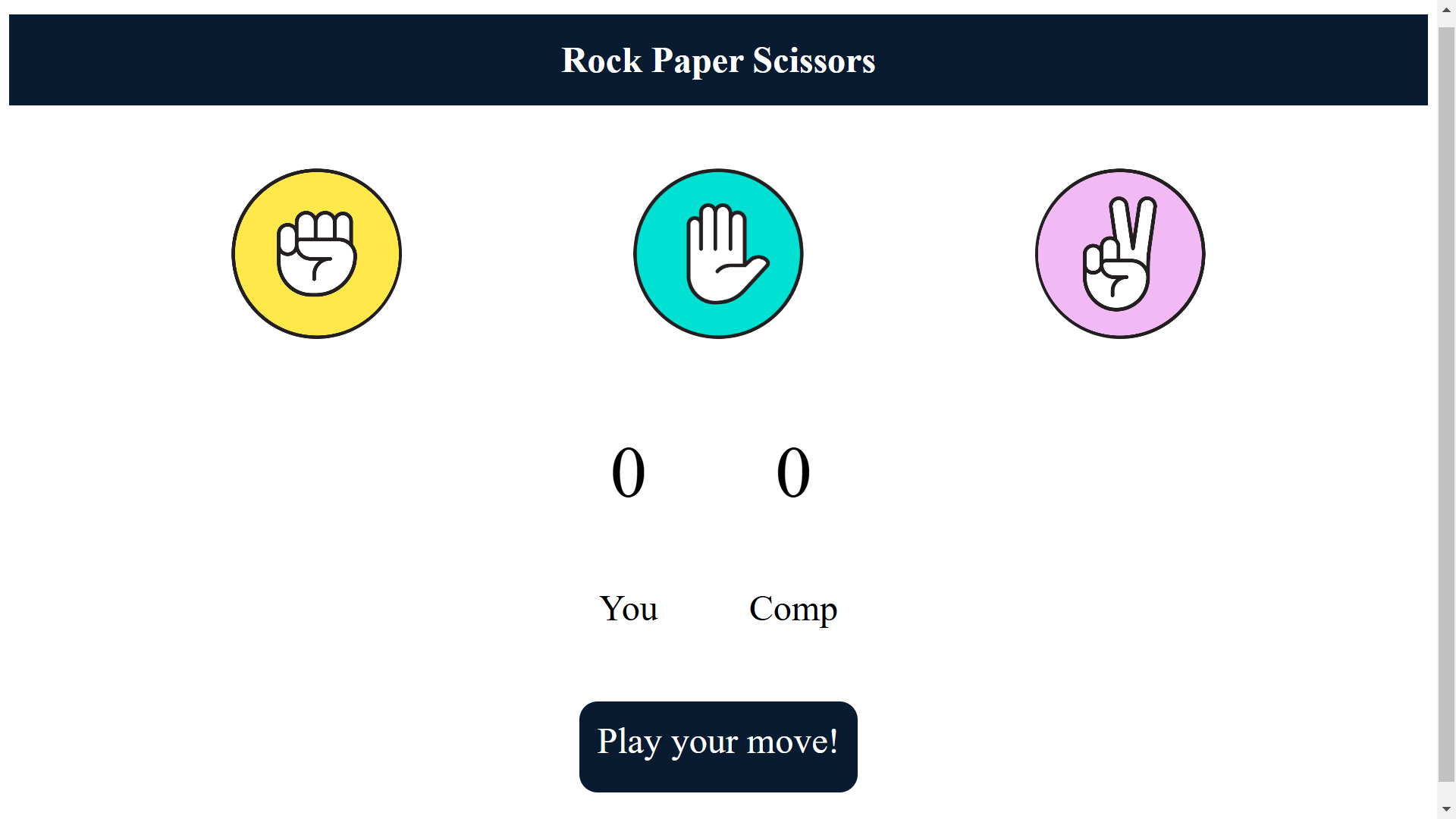 Rock Paper Scissors
